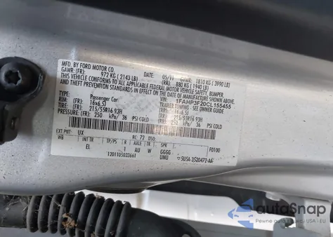 2012 Ford Focus Se из США, поврежденный, VIN 1FAHP3F20CL155455